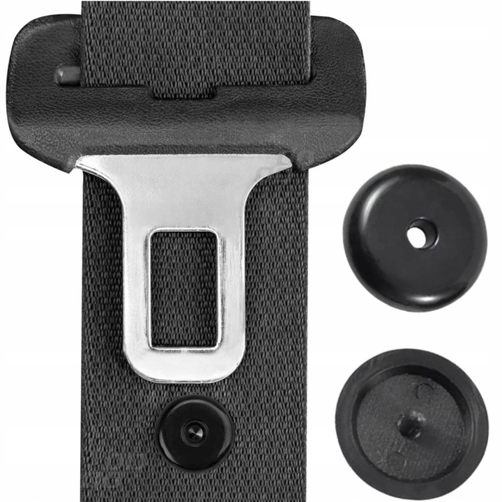 фото №1, Блокировка пряжки ремней безопасности pin клипса ограничитель чёрная