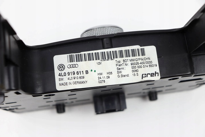 фото №6, Audi q7 рестайлінг панель середній керування mmi радіо 3g 4l0919611b європа