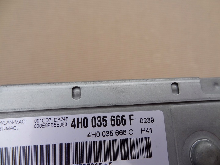 фото №5, Модуль зчитувач mmi навігація мультимедіа 4h0035666h audi a8 s8 d4