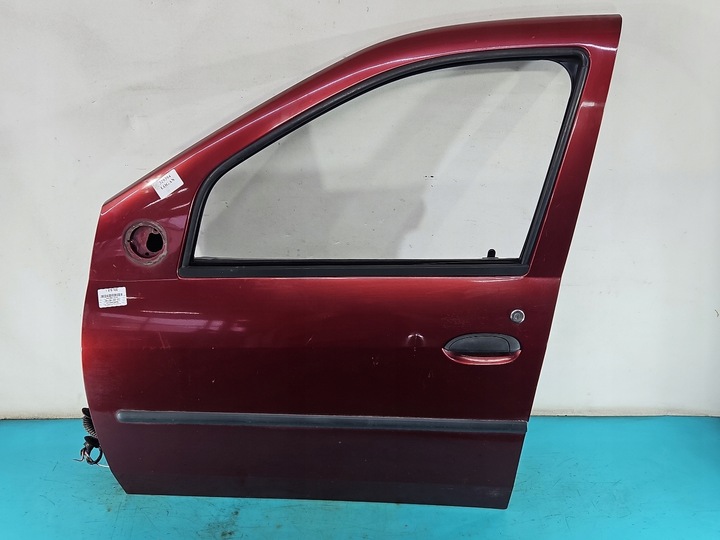 фото №1, Двері перед ліві водія dacia logan i 05-14 колір te218