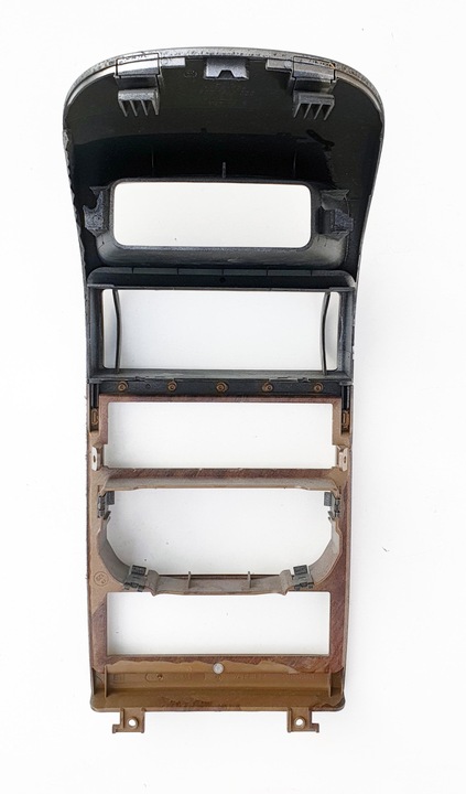 фото №9, Opel astra 2 g панель средний консоль декоры серебристый climatronic тюнинг