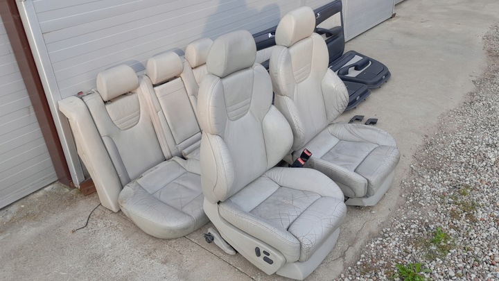 фото №8, Сидіння recaro шкіряні w pełnej elektryce шкіра bose+ ролетки зад audi a6 c5