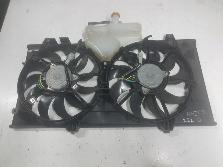 фото №1, Mazda 6 ii gh 08r- 2.2 citd вентилятори радіатор