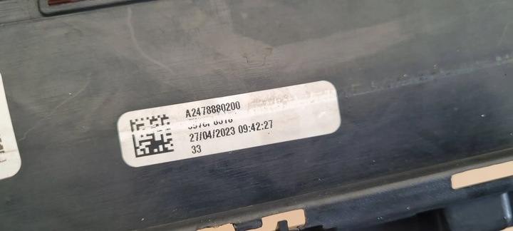 фото №10, Mercedes glb x247 2019- решітка решітка радіатора оригінал