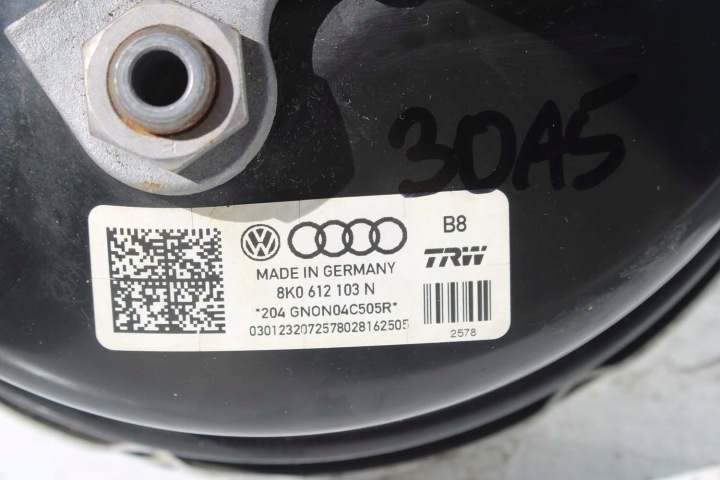 фото №9, Audi a4 8k a5 підсилювач 8k0612103n + головний гальмівний циліндр гальма з насос vwag 8k161