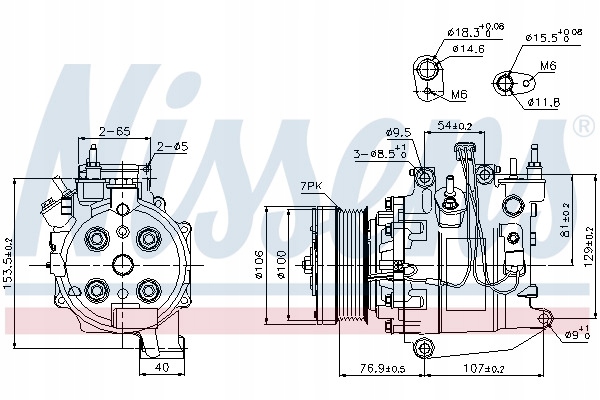 фото №9, Компресор кондиціонера nissens 89247 pl dystrybucja