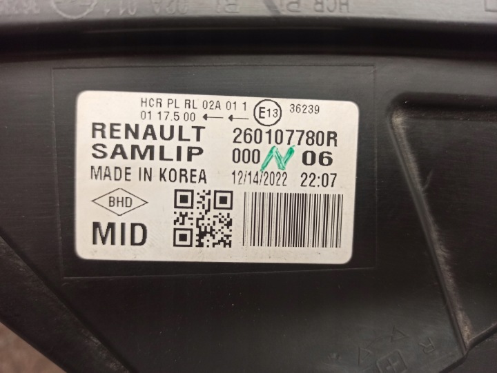 фото №14, Renault arkana mid повний led демонтаж wl перед гарна європа фара ліва права