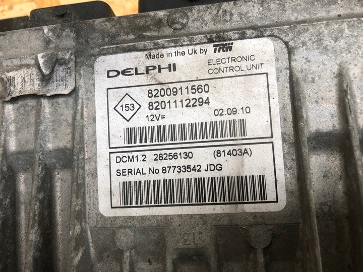 фото №9, Комп'ютер блок керування kangoo ii 1.5 dci 8200911560