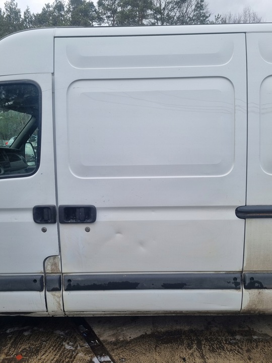 фото №1, Renault master ii 03-10 рестайлінг 2007 r. двері лівий зад pprzesuwne ліві білий
