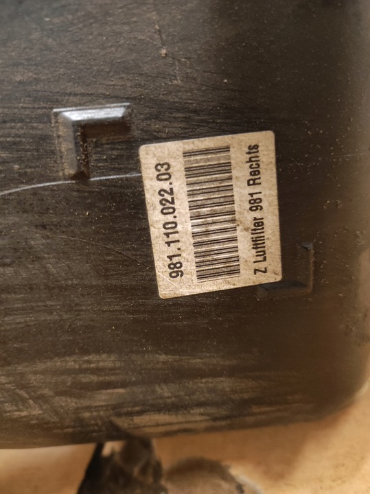 фото №14, Кермо повітропровід повітря лівий праві porsche cayman 981 2.7b