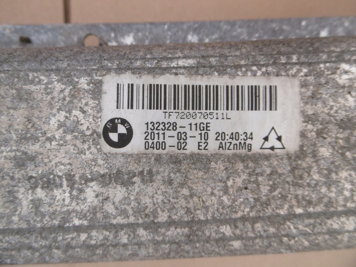 фото №14, Pas переднє підсилювач лобове балка бампера панель кріплення фар абсорбер bmw f10 f11