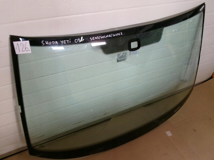 фото №1, Скло лобове перед skoda yeti сонячний датчик нова fuyao 2009-