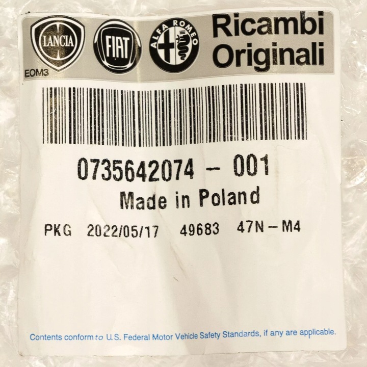 фото №7, Решітка планка бампера хром fiat 500 рестайлінг 2016 lounge 735642074 735642297