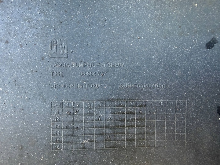 фото №8, Chevrolet aveo 11- бампер перед передній