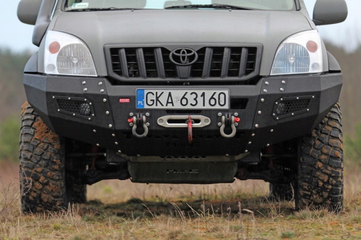 фото №10, Бампер передній сталевий toyota land cruiser j125
