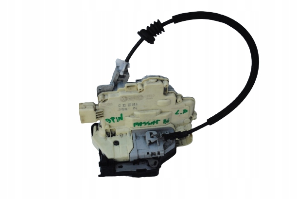 фото №1, Замок двері лівий перед 9 pin 3c1837015a vw passat b6