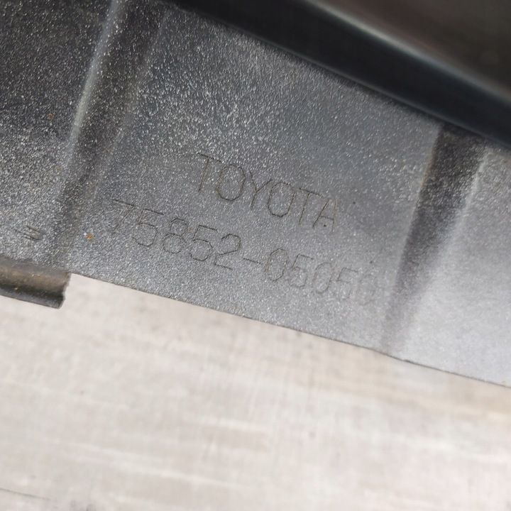 фото №13, Toyota avensis t27 рестайлінг планка порогова накладка ліва 75852-05050