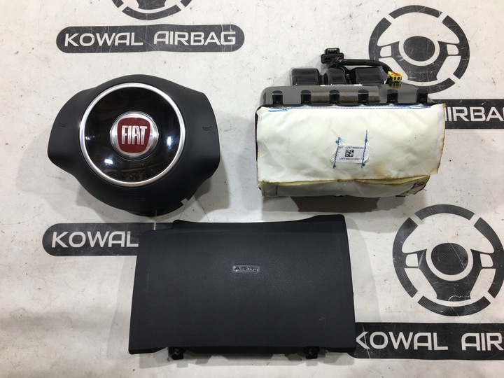 фото №5, Fiat 500e 500 e usa панель консоль подушка безпеки подушки оригінал демонтаж