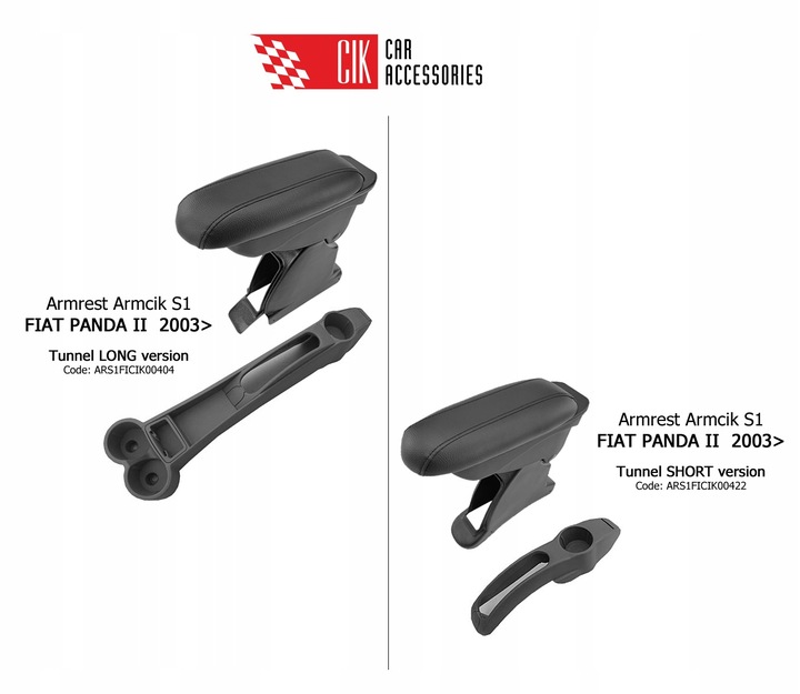 фото №6, Подлокотник fiat panda ii od 2003- длинный s1