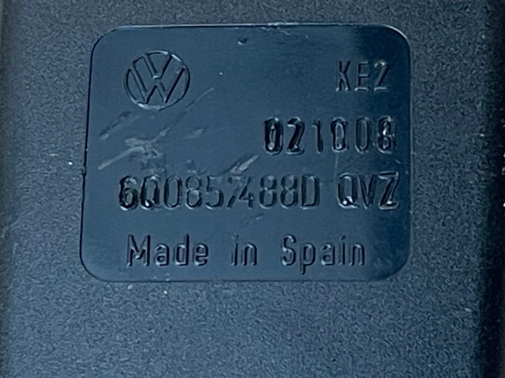 фото №6, Vw polo 6q застібка ременя 6q0857488d