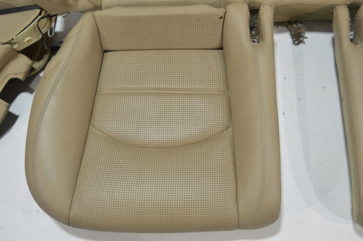 фото №8, Сидіння обшивки комплект amg mercedes cls w219 584 exclusive leather - коричневий