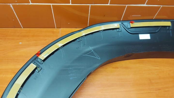 фото №14, Планка накладка крыльев левая левый зад задняя toyota hilux viii 15-