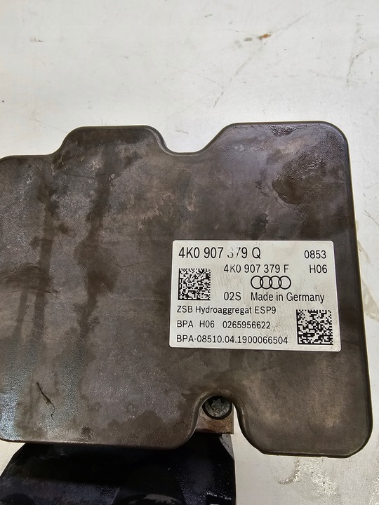 фото №5, Насос abs esp audi a6 c8 a7 4k0907379q 4k0614517s