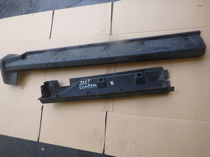 фото №3, Планка порогова лівий перед зад jeep compass рестайлінг
