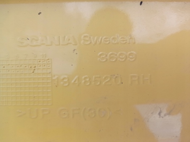 фото №5, Спойлер крышный закабинный scania p обтекатель закабинная r