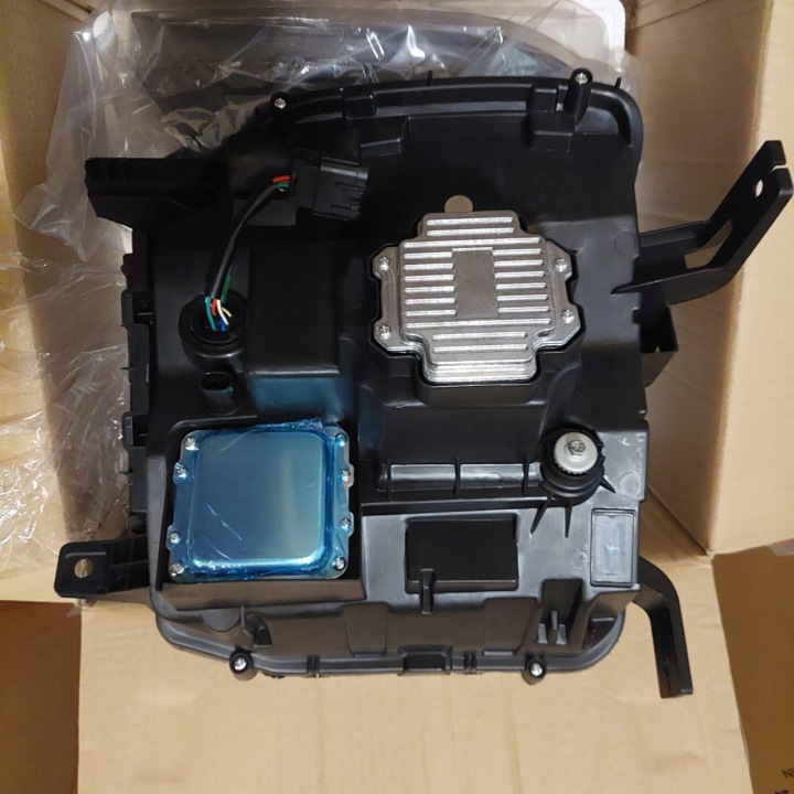 фото №12, Gmc sierra 1500 2500 3500 2014-2018 фара лампы передние комплект led vland
