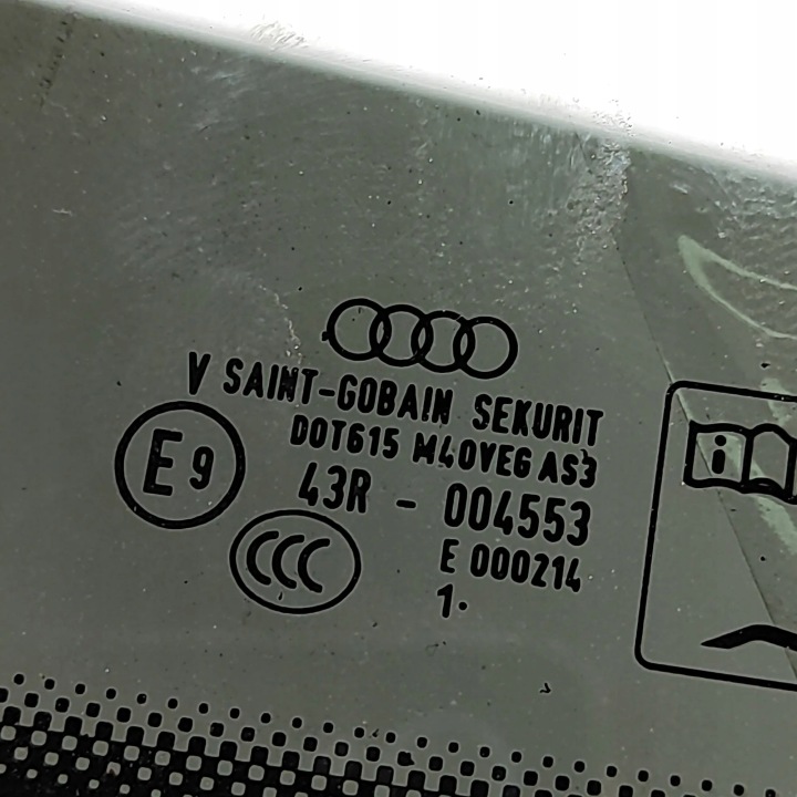 фото №7, Скло ліва задня audi q5 fy 80a845297r 30656218 2.0l 150kw 2022