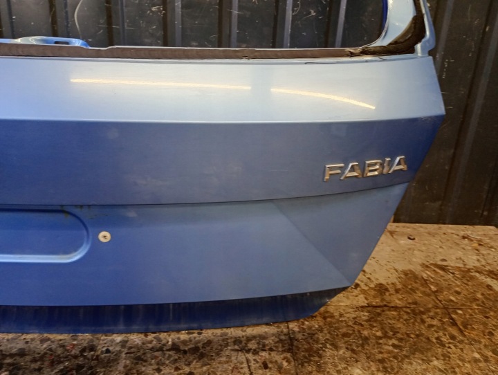 фото №11, 6v6827105 кришка багажника skoda fabia iii lf5w синя