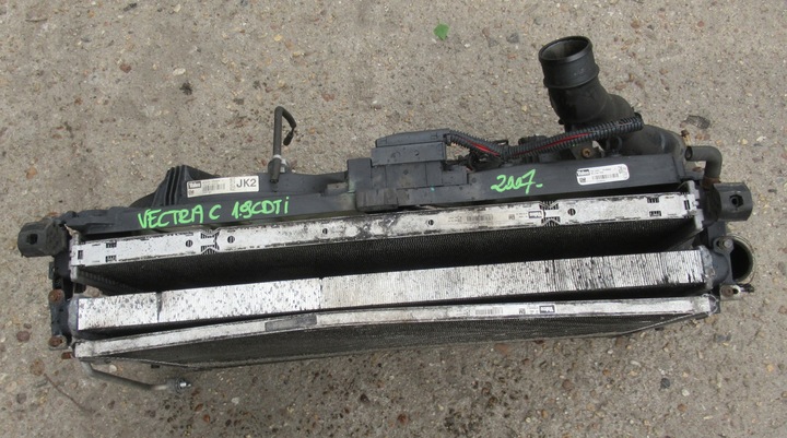 фото №2, Vectra c 1.9 cdti fl комплект радіатор pas переднє