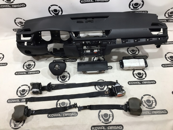 фото №1, Skoda superb b 3 iii панель консоль подушка безопасности ремни