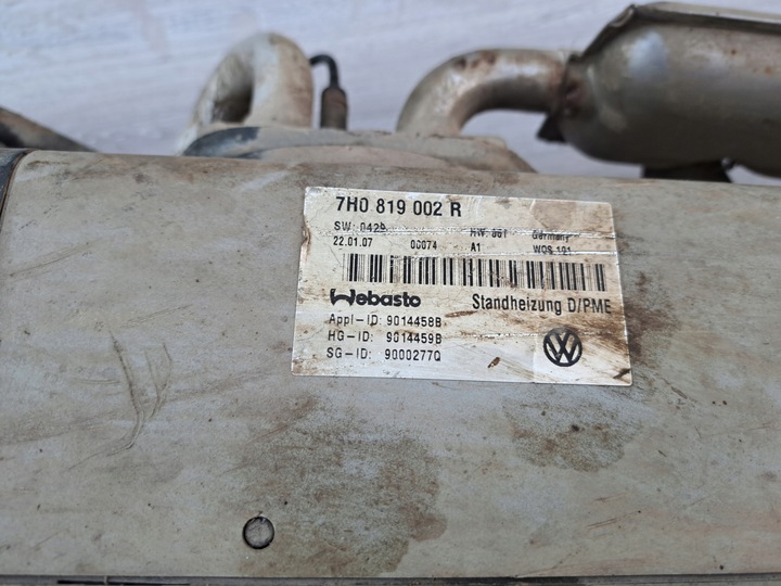 фото №8, Vw t5 обігрів стояночний вебасто suche 7h0819002r