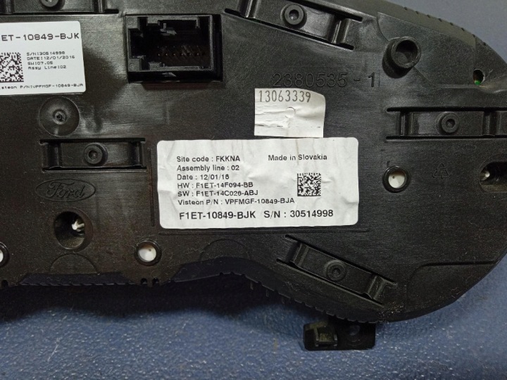 фото №8, Ford focus mk3 рестайлинг 14-19 1.5 ecoboost 150km панель приборов f1et-10849-bjk