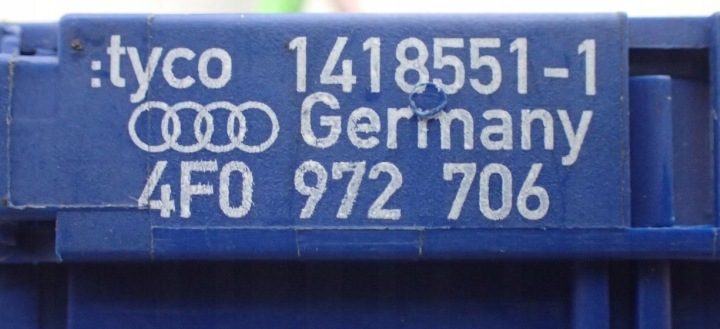 фото №6, Роз'єм штекер з'єднувач audi vw 4f0972706