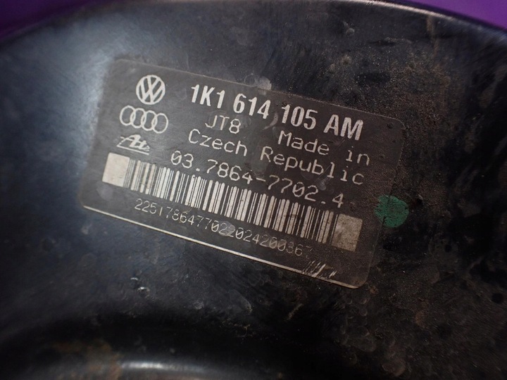 фото №6, Audi a3 8p 03-05 2.0 насос гальмівна підсилювач 1k1614105am
