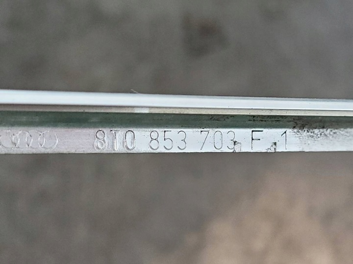 фото №15, Планка крышная левая правая хром kpl audi a5 8t купе 3d 8t0853703 8t0853704