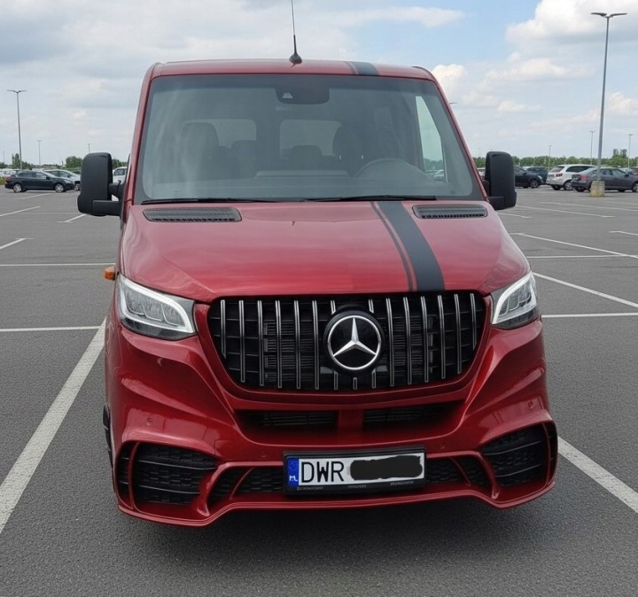 фото №11, Бампер передній перед + решітка радіатора mercedes sprinter w907 w910 b907 b910 907 910