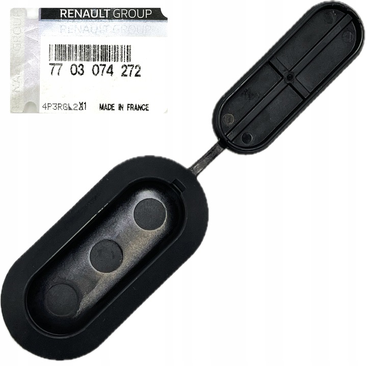 фото №1, Заглушка кришка порога шасі renault dacia 7703074272 оригінальний номер оригінал