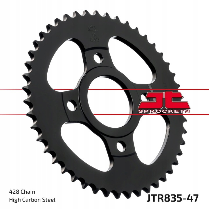 ЗУБЧАТКА NAPĘDZANA JT SPROCKETS ЗАДНЯЯ JTR835.47