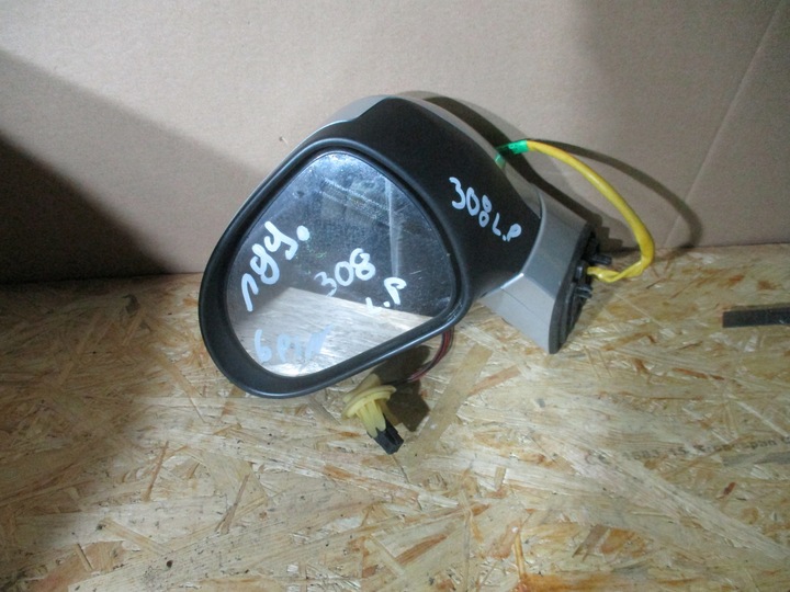 фото №13, Дзеркало ліві перед передні peugeot 308 t7 6 pin