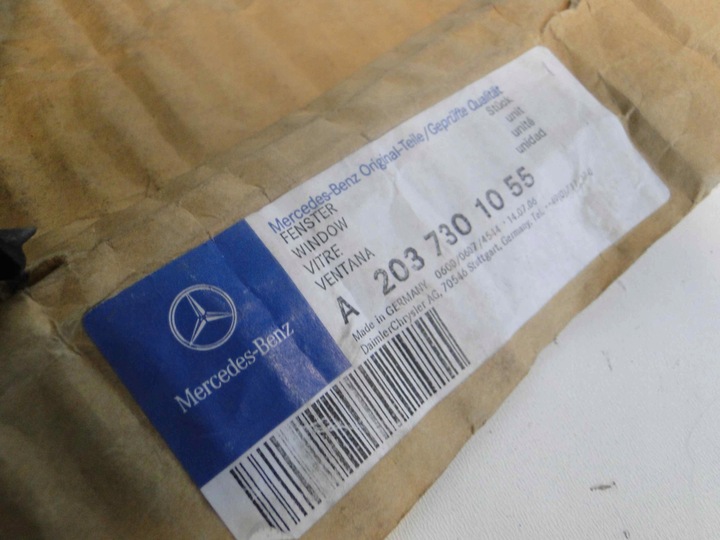 фото №9, Mercedes c w203 203 універсал скло трикутна права 05