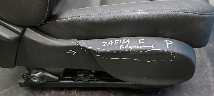 фото №7, Сидіння переднє правий пасажира opel zafira c