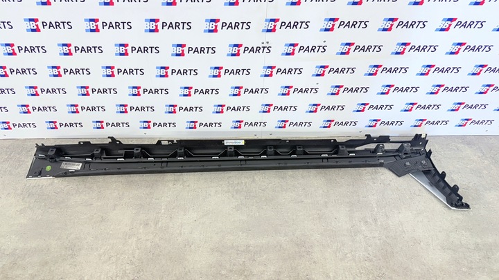 фото №9, Bmw g26 планка накладка пороговая правая a96 минерально-белый м-пакет 8737080