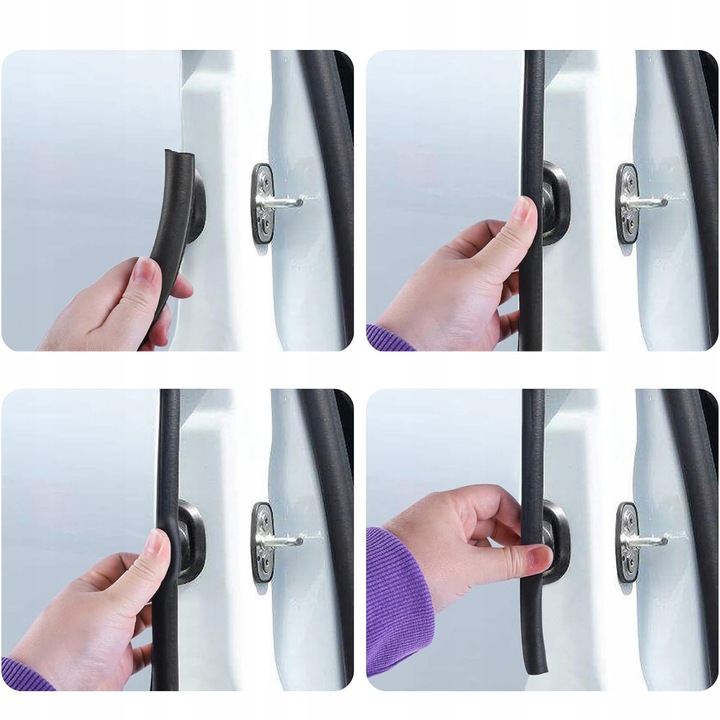 фото №10, Захист краю двері автомобільних прокладка стрічка samoprzylepna 6m