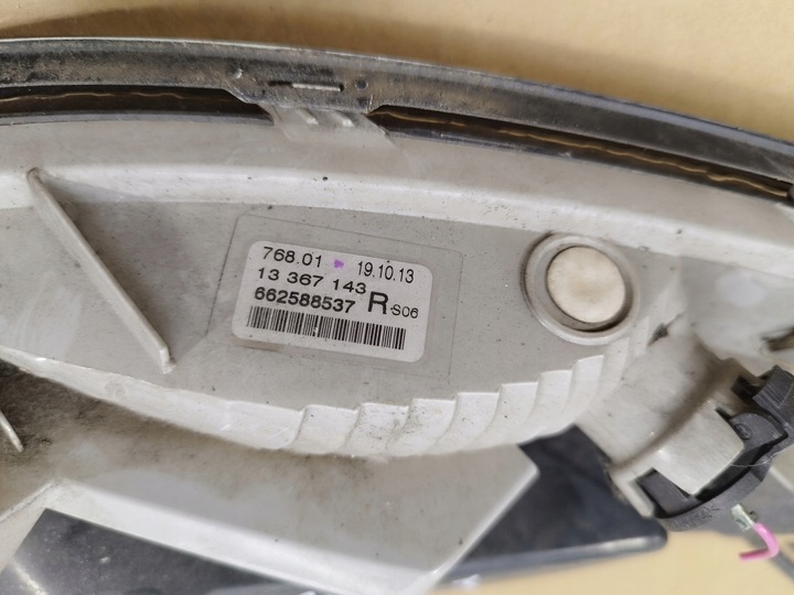 фото №6, Решётка поворотник правая бампер перед opel astra j iv рестайлинг 2012-2015