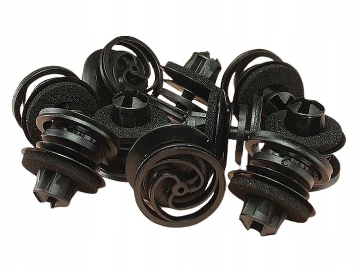 фото №1, 10x клипса 10 обивка bora golf 4 5 passat b5 superb ibiza toledo leon co