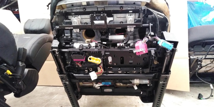 фото №7, Mercedes s-klasa w222 рестайлінг довгий amg сидіння передні перед праві лівий